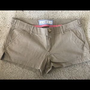Abercrombie & Fitch khaki shorts